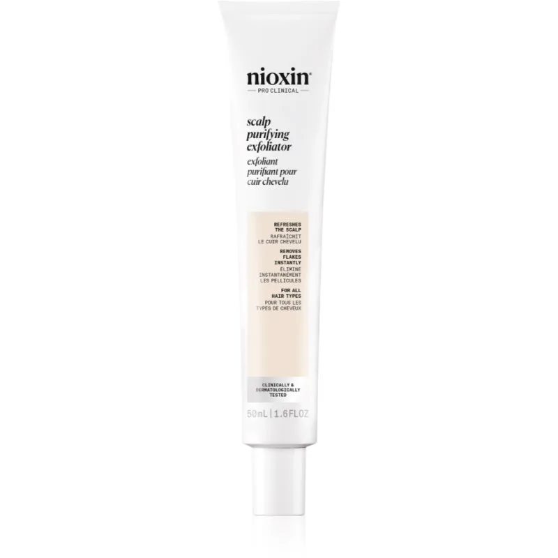 Nioxin Scalp Purifying Exfoliator φροντίδα του δέρματος της κεφαλής κατά της πιτυρίδας 50 ml
