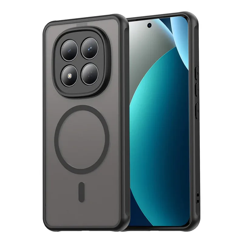 Θήκη Techsuit HaloFrost II Frosted Black Xiaomi Redmi Note 15 Pro 4G