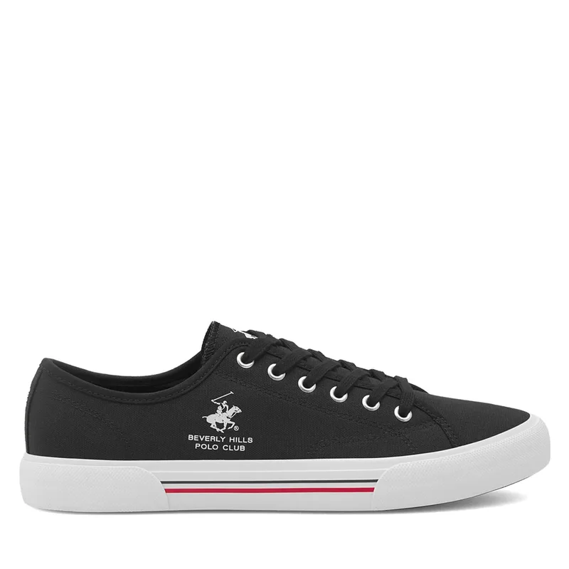 Πάνινα παπούτσια Beverly Hills Polo Club M-24MVS5012 Μαύρο