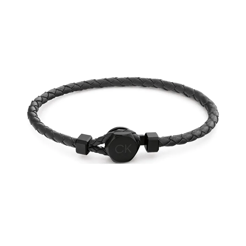 CALVIN KLEIN Βραχιόλι από μαύρο ανοξείδωτο ατσάλι 35000262