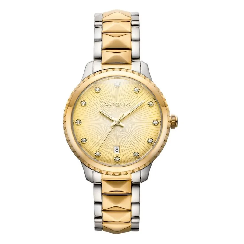 Ρολόι Γυναικείο Δίχρωμο Bracelet Stainless Steel Vogue 2020611361