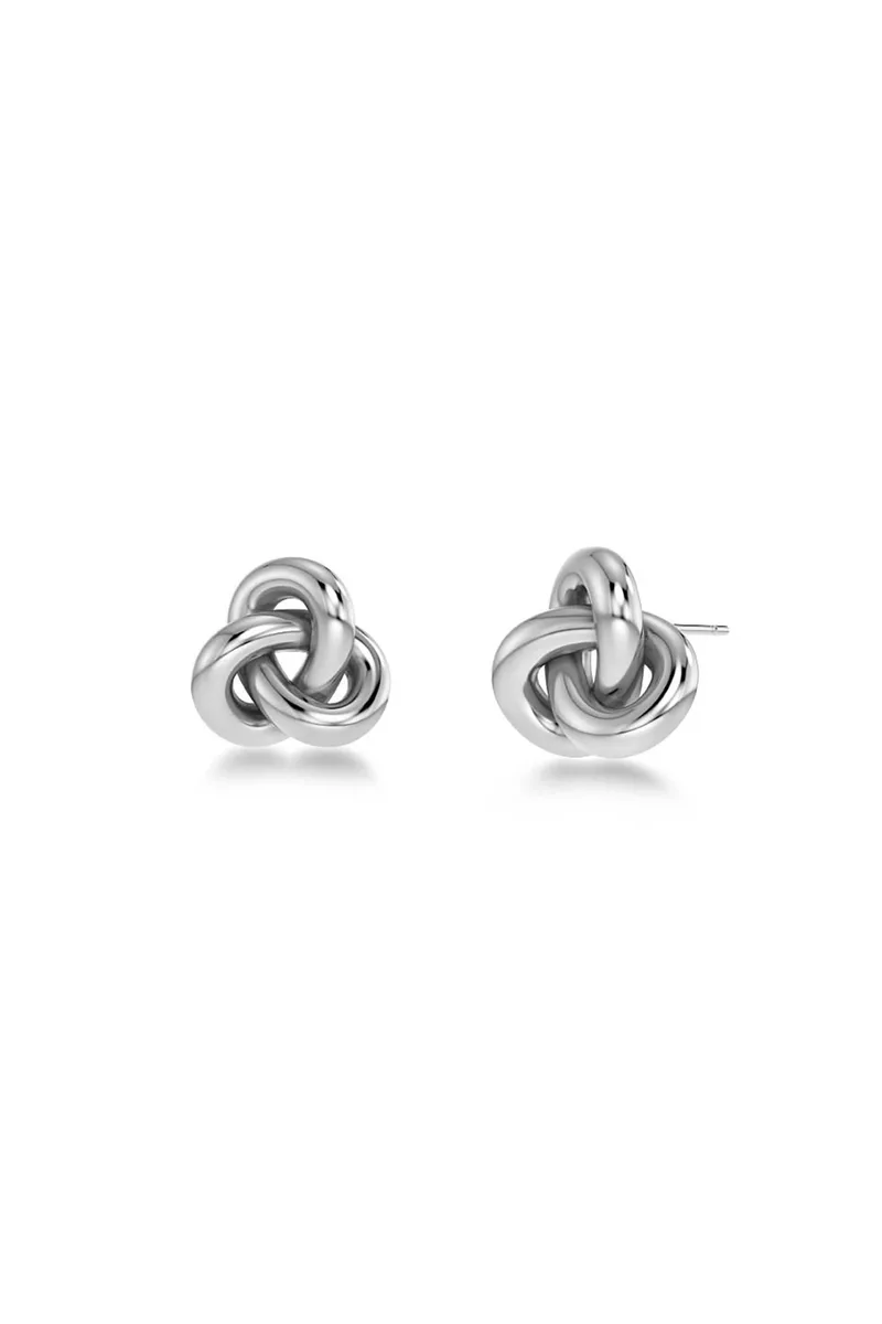 EDBLAD γυναικεία σκουλαρίκια "Infinity Knot Studs Steel S" - 129854
