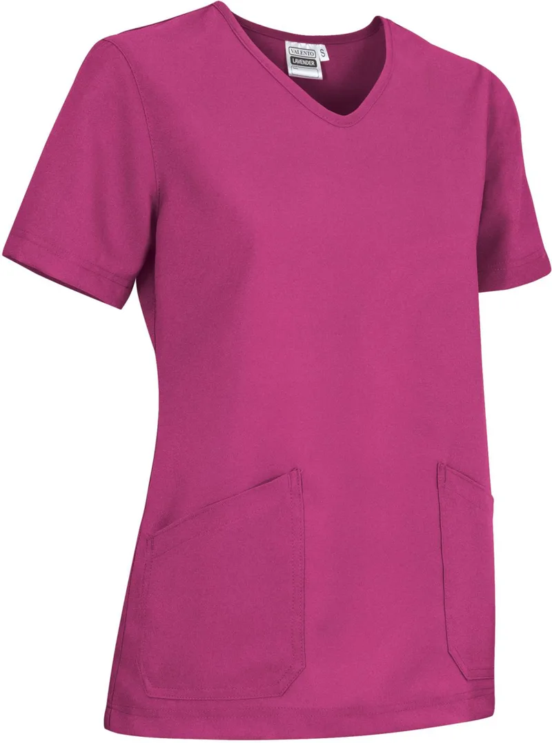 Γυναικείο Scrub Top LAVENDER Valento CQVALAVMG Magenta Ροζ