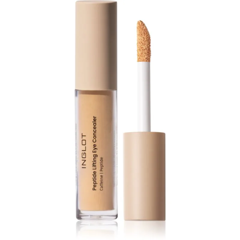 Inglot Peptide Lifting Eye Concealer υγρό κονσίλερ απόχρωση 208 Melon Μπεζ 4.6 ml