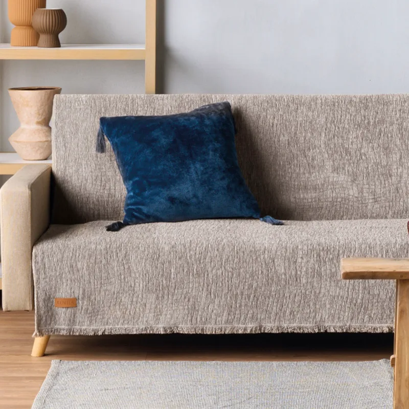 Ριχτάρι Τριθέσιου Καναπέ 180x300 Kentia Joplin 15 Light Brown