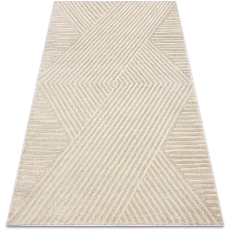 Χαλιά Rugsx Μοκέτα BALANCE 1503 taupe - Γεωμετρι 180x270 cm