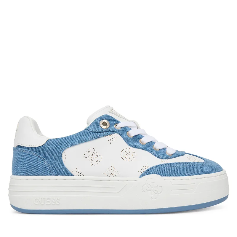 Αθλητικά Guess FLPSW4 DEN12 Λευκό