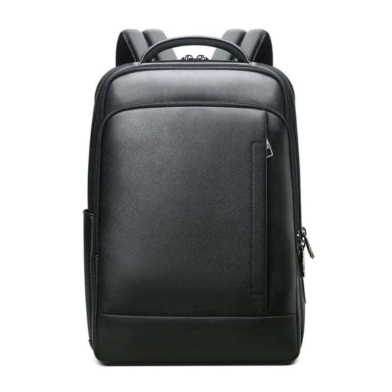 Δερμάτινο Σακίδιο πλάτης 24L Laptop 15,6” Bopai 61-16311 μαύρο