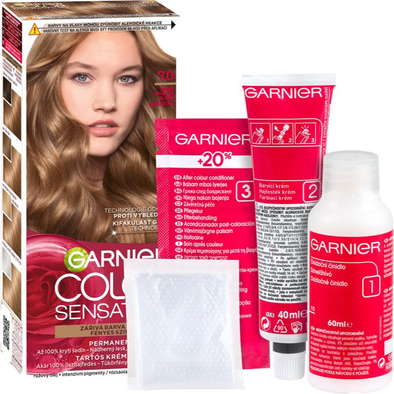 Garnier Color Sensation βαφή μαλλιών απόχρωση 7.0 Opal Blond 1 τμχ