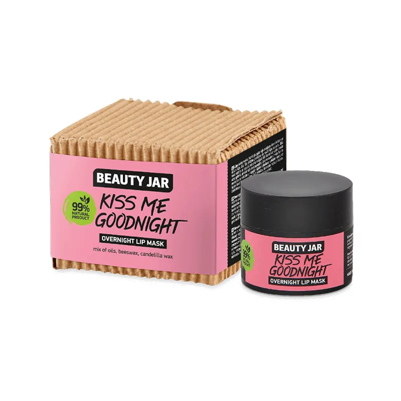 Beauty Jar Kiss Me Goodnight Μάσκα Χειλιών Νυκτός