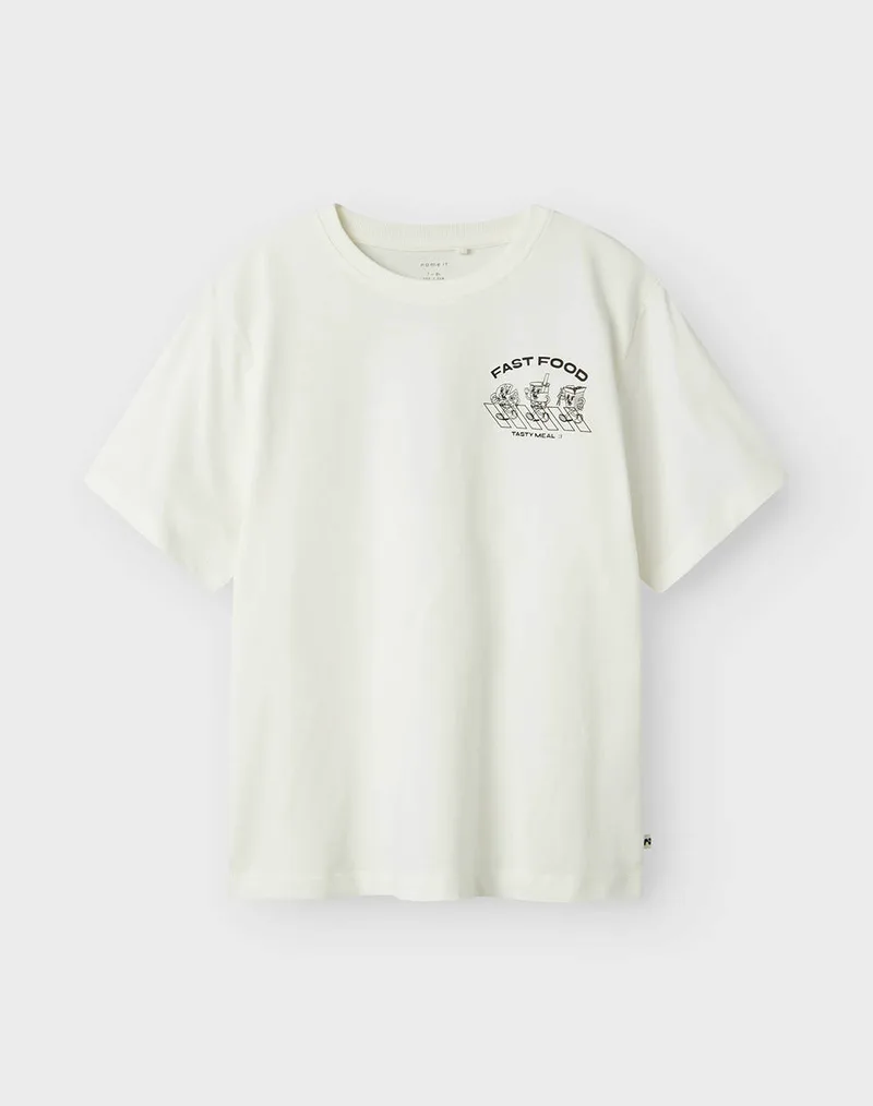 NAME IT NKMTOBOBBI SS NREG TOP BOX 13238780-Cloud Dancer OffWhite