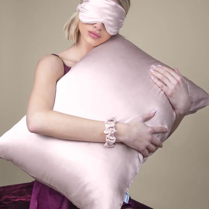 Μαξιλαροθήκη Τεμάχιο Feel & Touch Beauty Sleep Pudra (50x70)