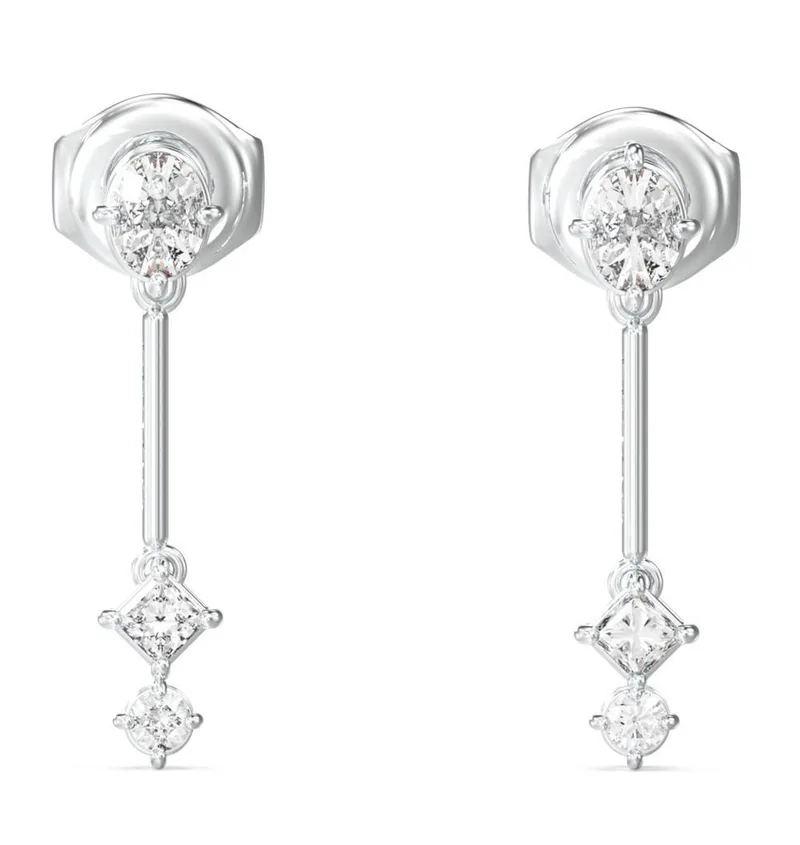 GUESS STEEL Σκουλαρίκια από Ανοξείδωτο ατσάλι Silver JUBE05568JWRHT/U