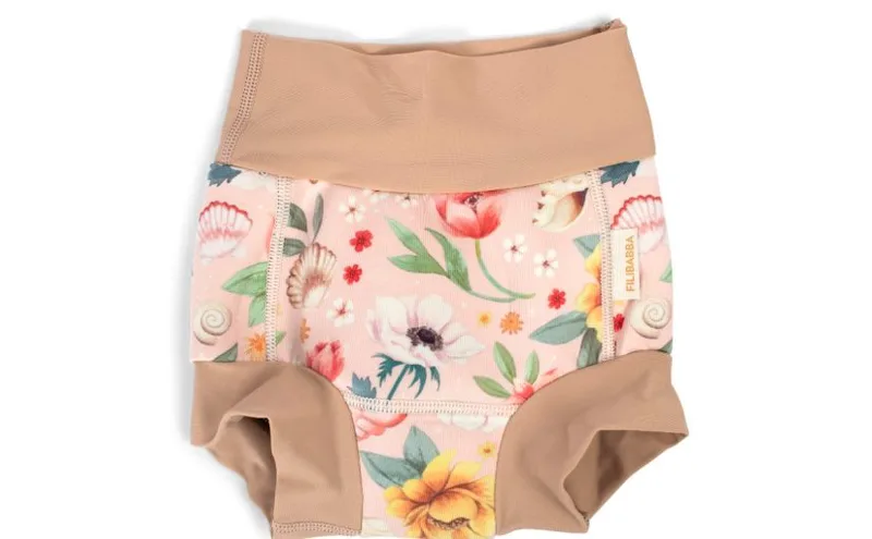 Filibabba Lucca Baby Swim Pants Ocean Blossom