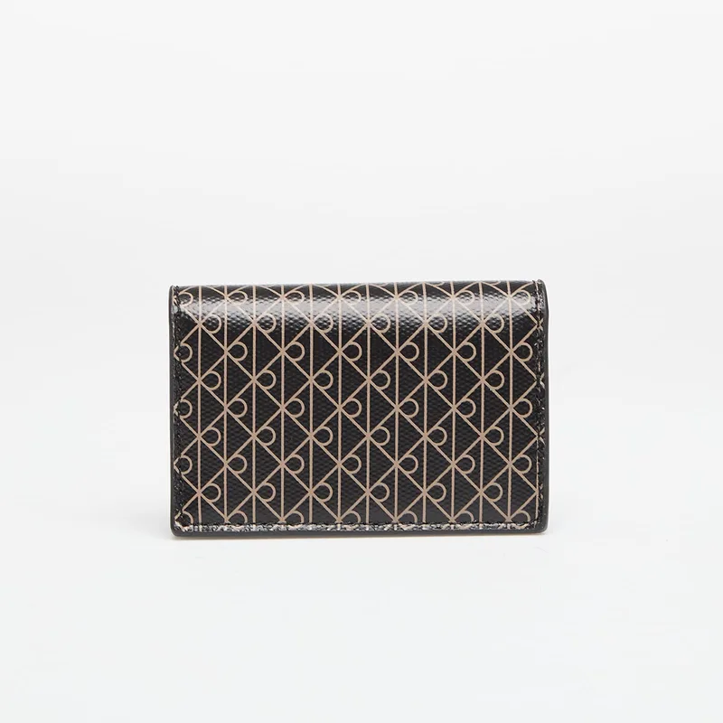 Πορτοφόλι Calvin Klein Emblem Aop Accordion Cardcase Black Universal