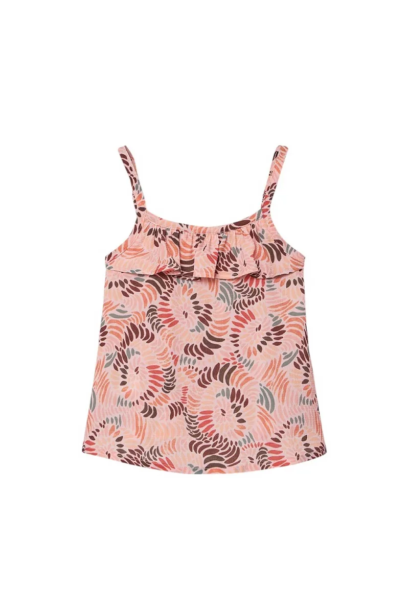 Boboli παιδικό τοπ με floral print - 433077 Πολύχρωμο