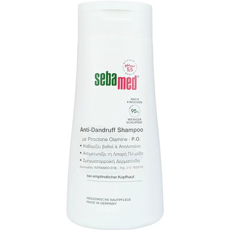 Sebamed Anti-Dandruff Shampoo Καταπραϋντικό Σαμπουάν για Λιπαρά Μαλλιά & Τριχωτό της Κεφαλής με Τάση Πιτυρίδας 400ml