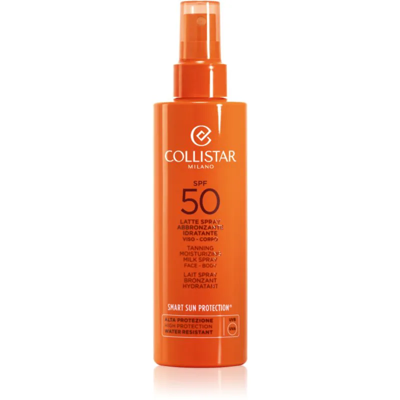 Collistar Special Perfect Tan Tanning Moisturizing Milk Spray αντηλιακό γάλα σε σπρέι για να τονίζετε το μαύρισμα 200 ml