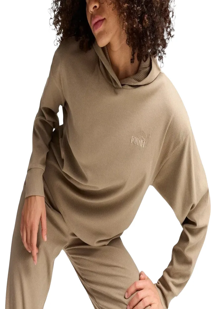 Μπλούζα Μακρυμάνικη Puma Ess Elevated Hoodie 682503-67 Γυναικείο