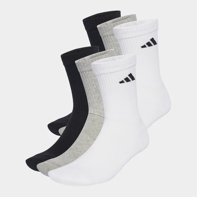 adidas Sportswear Cushioned Crew 6-Pack Unisex Κάλτσες (9000239351_85148)
