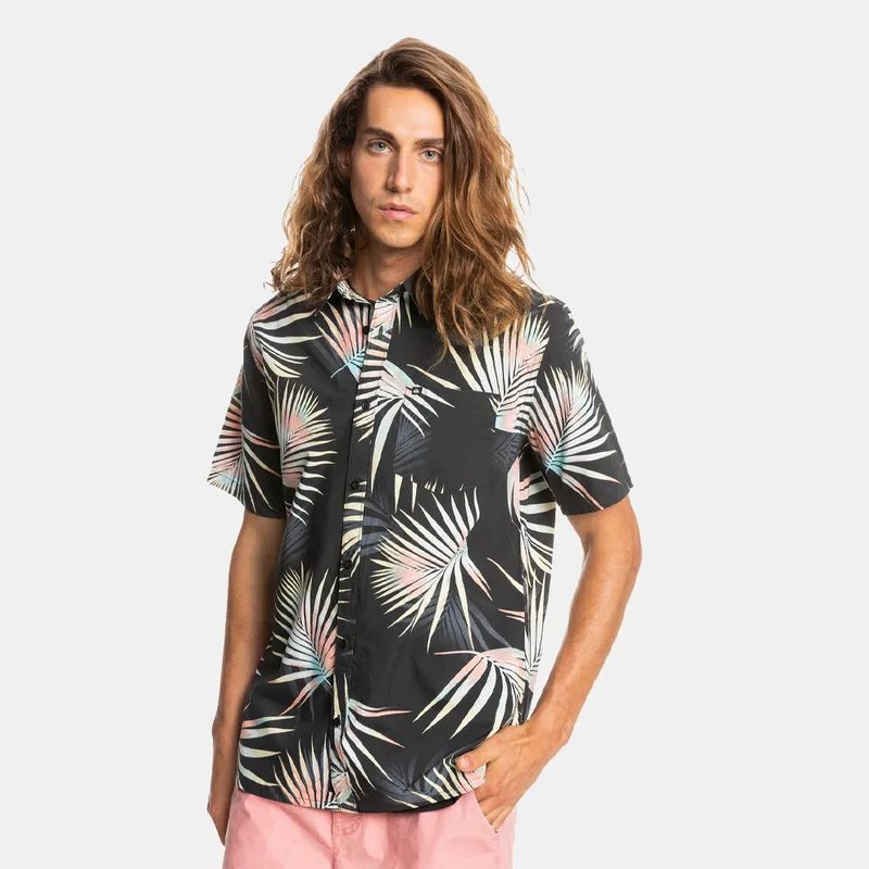 Quiksilver Pop Tropic Ανδρικό Κοντομάνικο Πουκάμισο (9000103651_44913)