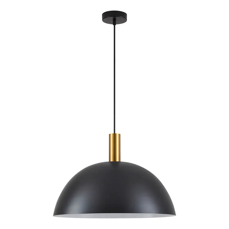 Φωτιστικό Οροφής Μονόφωτο Homelighting 77-8592 Gold/Black