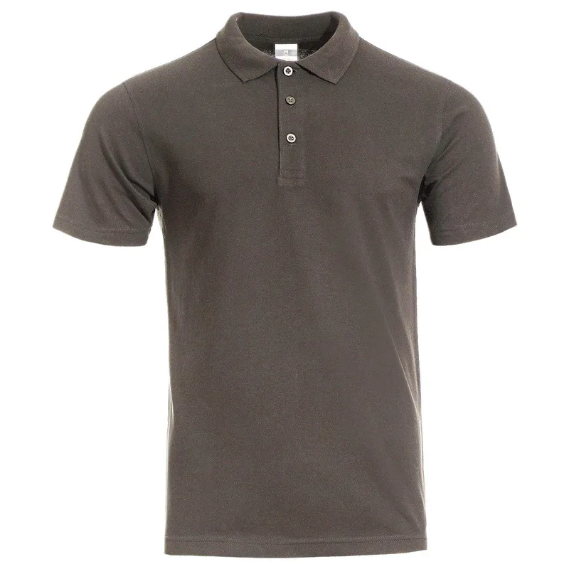 NAOS Μπλουζάκι πόλο STENSO 02002075 Dark Gray