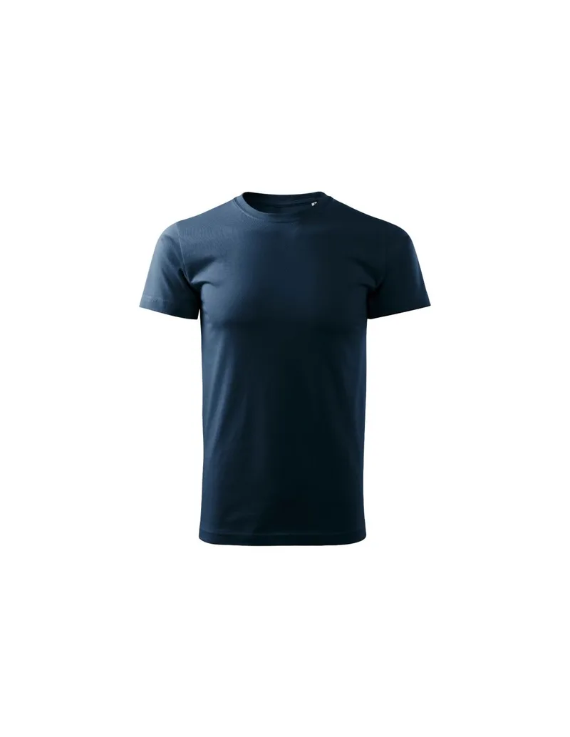 Malfini Ανδρικό Διαφημιστικό T-shirt Κοντομάνικο σε Navy Μπλε Χρώμα MLI-F3702