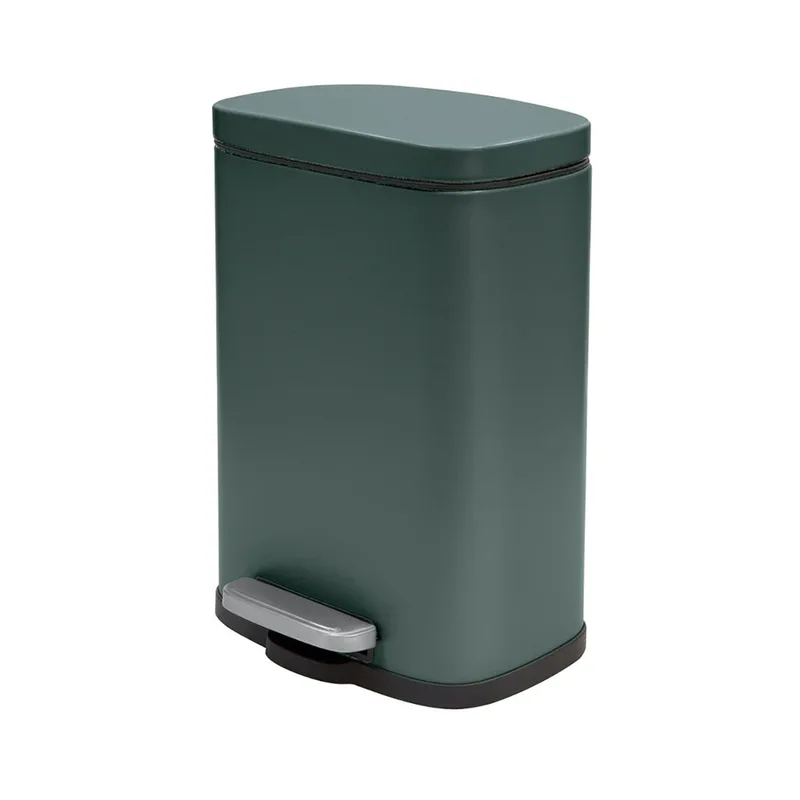 Κάδος Απορριμμάτων Μπάνιου (21.4x16.4x30) Spirella 5lt Akira Dark Green