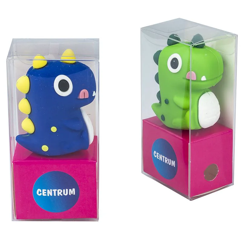 Ξύστρα μονή Centrum - Dino (2 χρώματα)