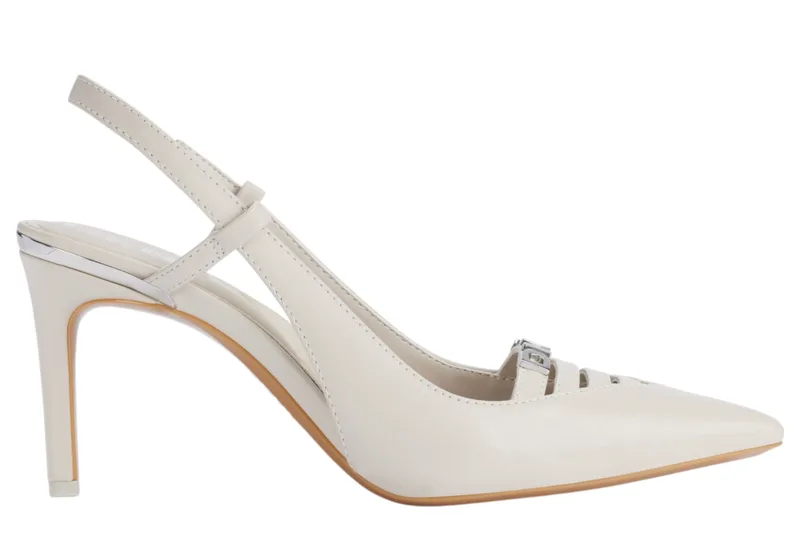Γόβα DKNY Slingback Malden K1500466-SOFT WHITE Γυναικείο
