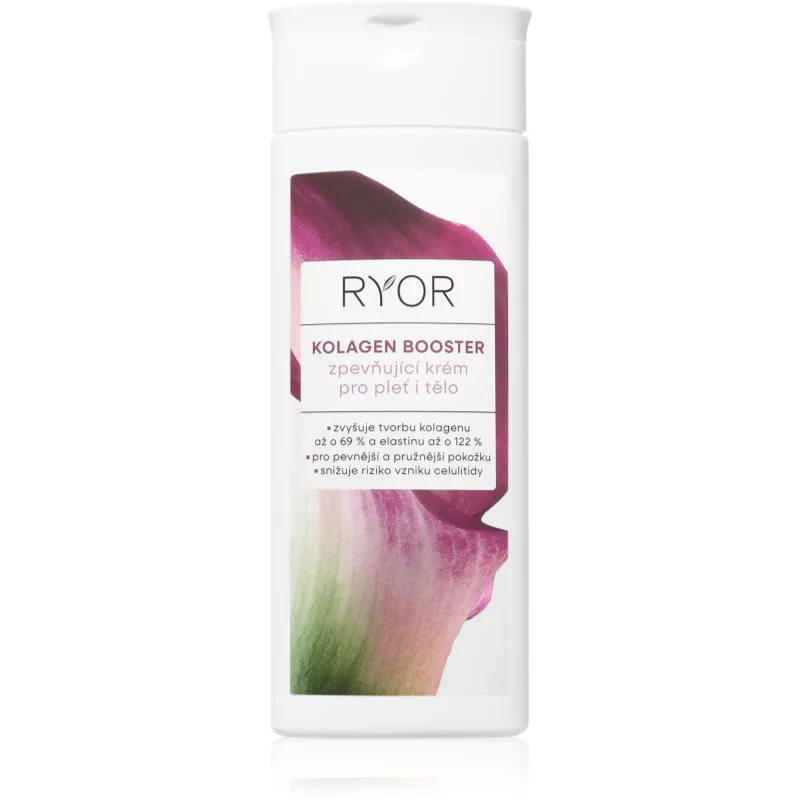 RYOR Body Form Kolagen Booster συσφικτικό και θρεπτικό γάλα για το σώμα 200 ml