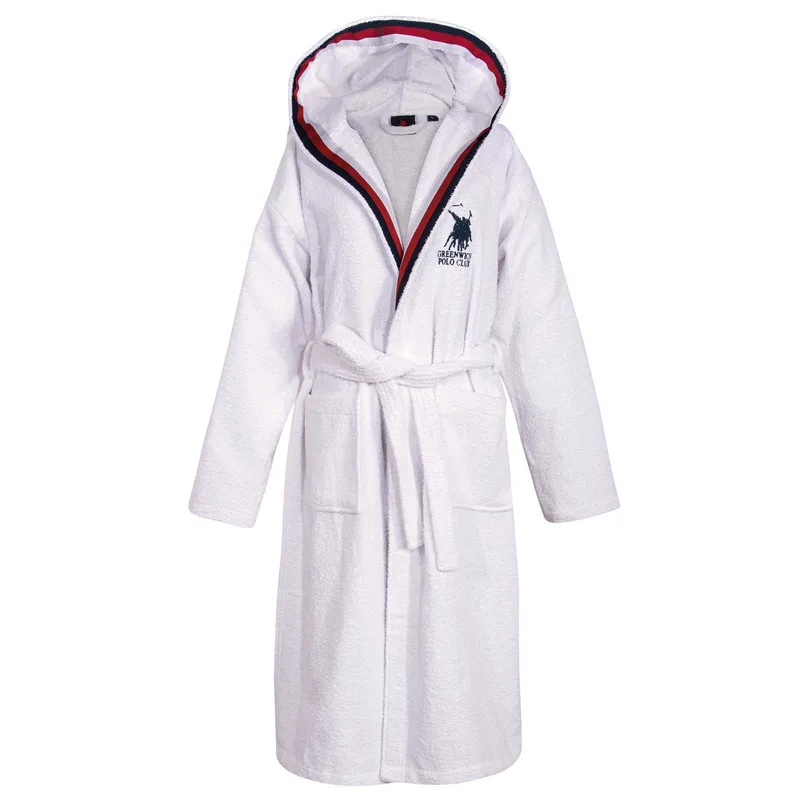 Μπουρνούζι Greenwich Polo Club 3062 White SMALL