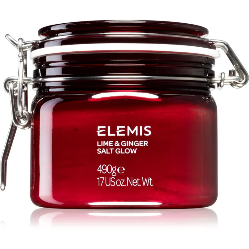 Elemis Body Exotics Lime and Ginger Salt Glow διεγερτική απολέπιση σώματος 490 γρ