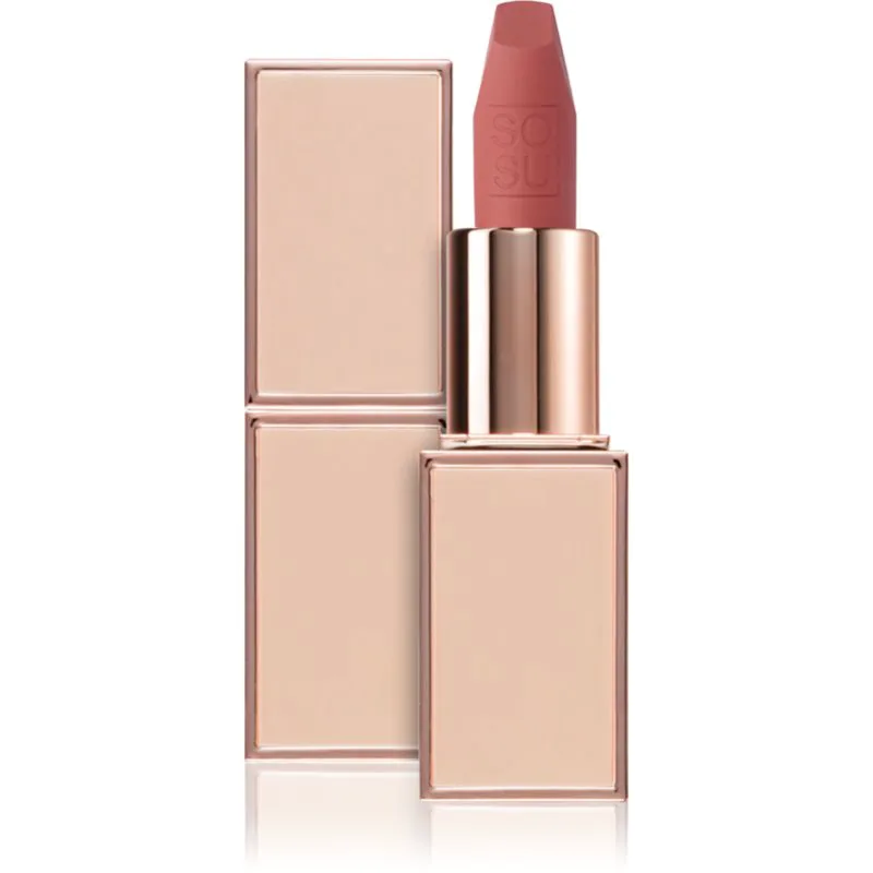 SOSU Cosmetics Matte Lipsticks ματ κραγιόν απόχρωση Birthday Suit 3.2 γρ