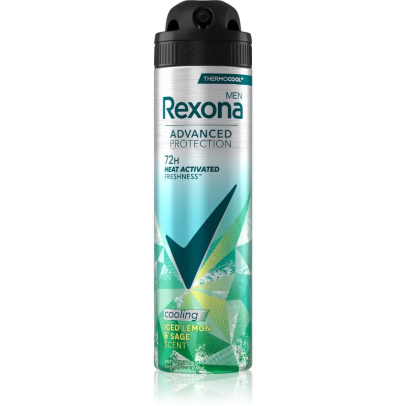 Rexona Men Advanced Protection Iced Lemon & Sage αποσμητικό σπρέι 150 ml