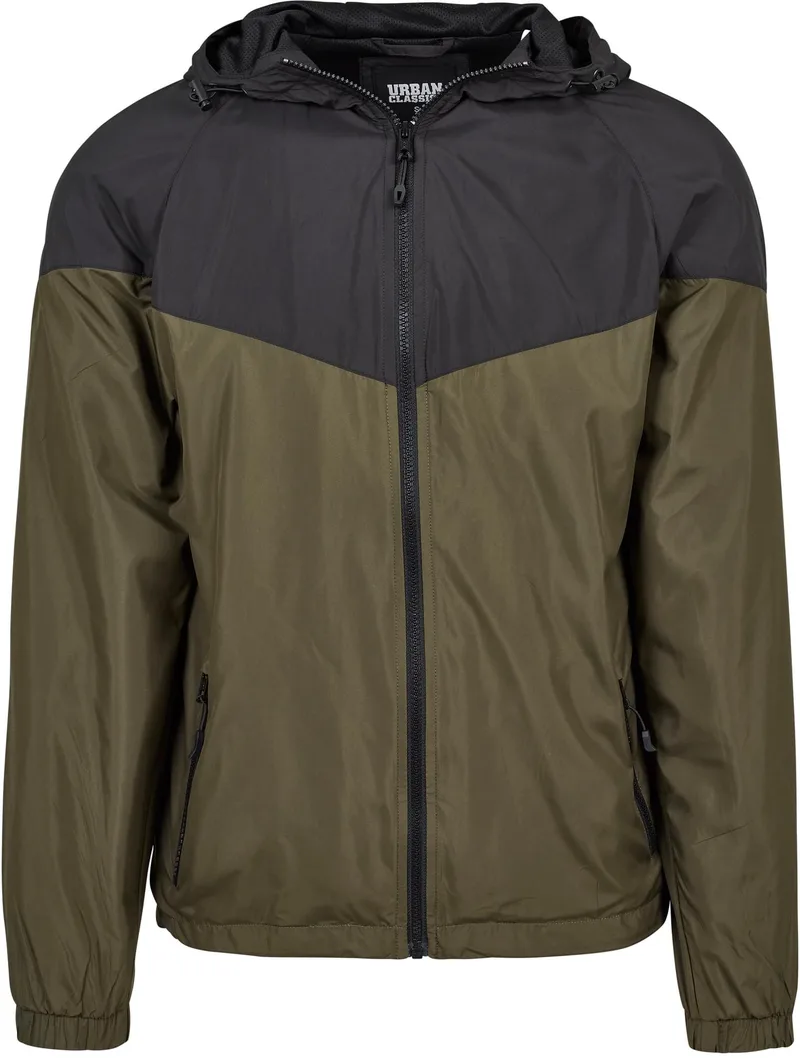 2-Tone Tech Windrunner Urban Classics TB2107-01338 blk/darkolive