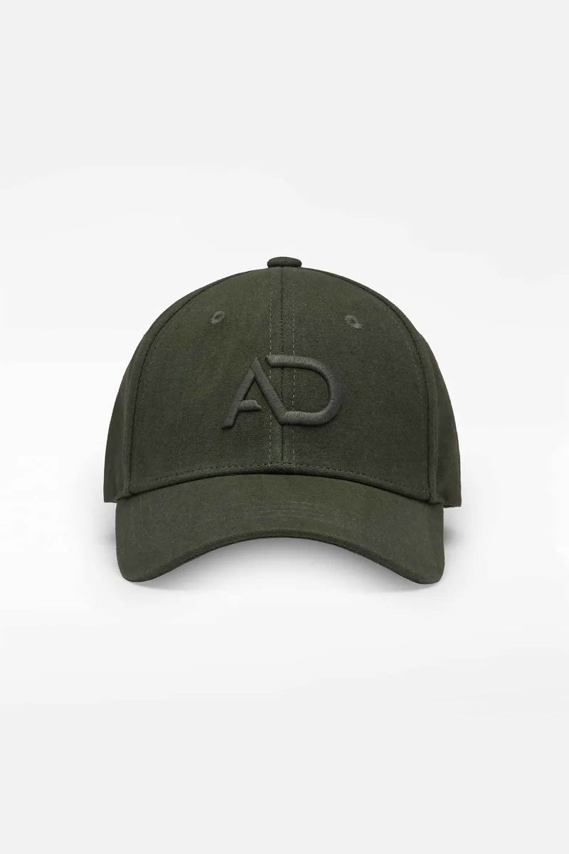 Adolfo Domínguez ανδρικό καπέλο jockey με κεντημένο monogram - 145021643 Κυπαρισσί