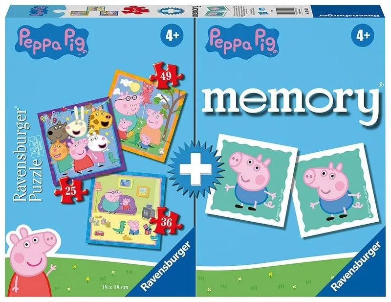 MEMORY - 3 ΠΑΖΛ ΠΕΠΠΑ ΤΟ ΓΟΥΡΟΥΝΑΚΙ 25-36-49 110ΤΜΧ