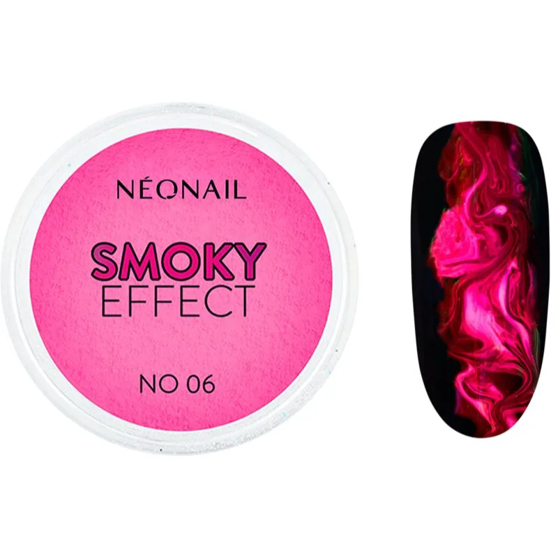NEONAIL Effect Smoky πούδρα με χρώμα Για τα νύχια απόχρωση No. 06 Fuchsia 2 γρ