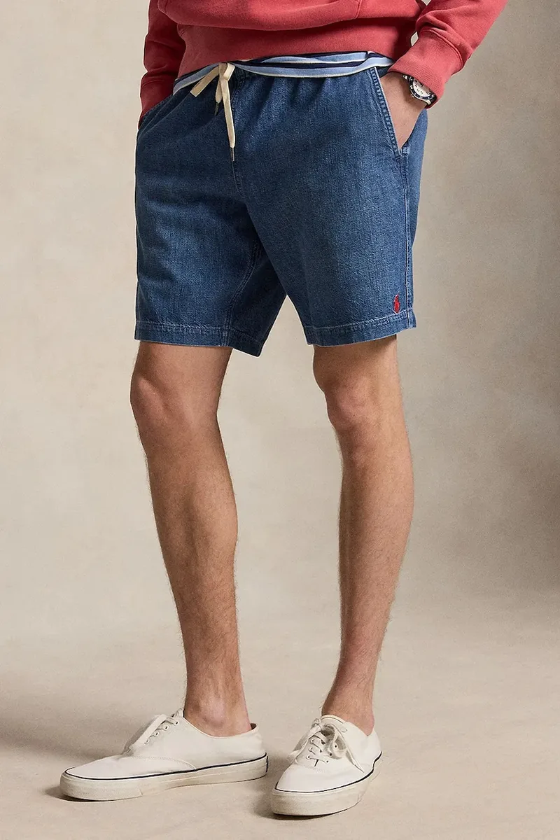 Polo Ralph Lauren σορτς επίσημα Ανδρικά ντένιμ