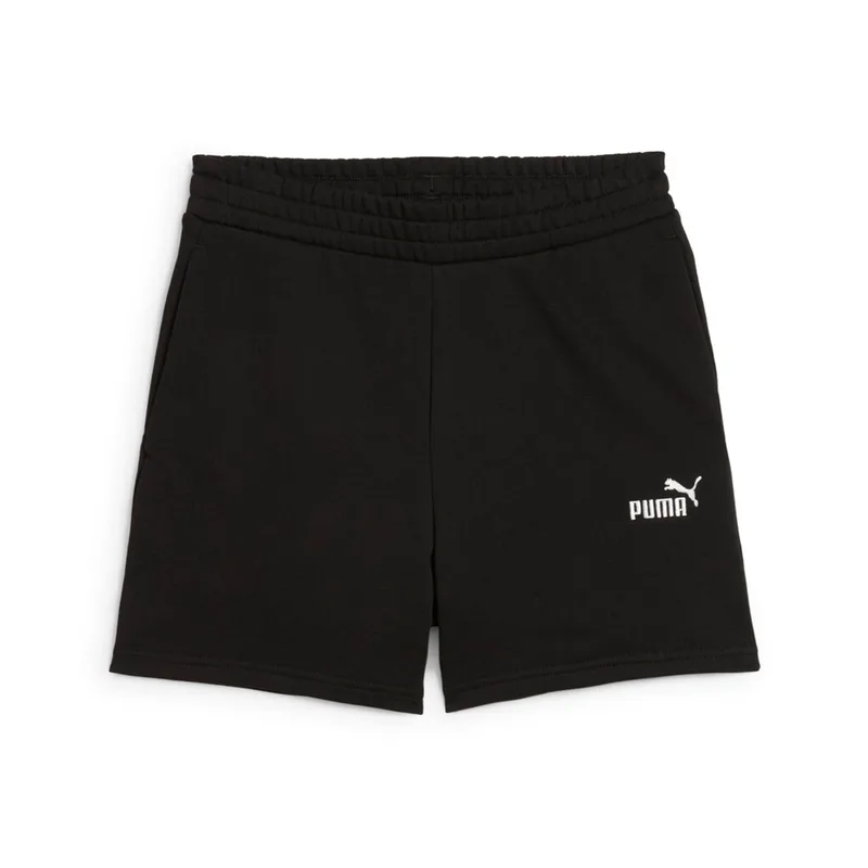Puma W ESS Small No.1 Logo 5'' High-Waist Shorts (682440-01)
