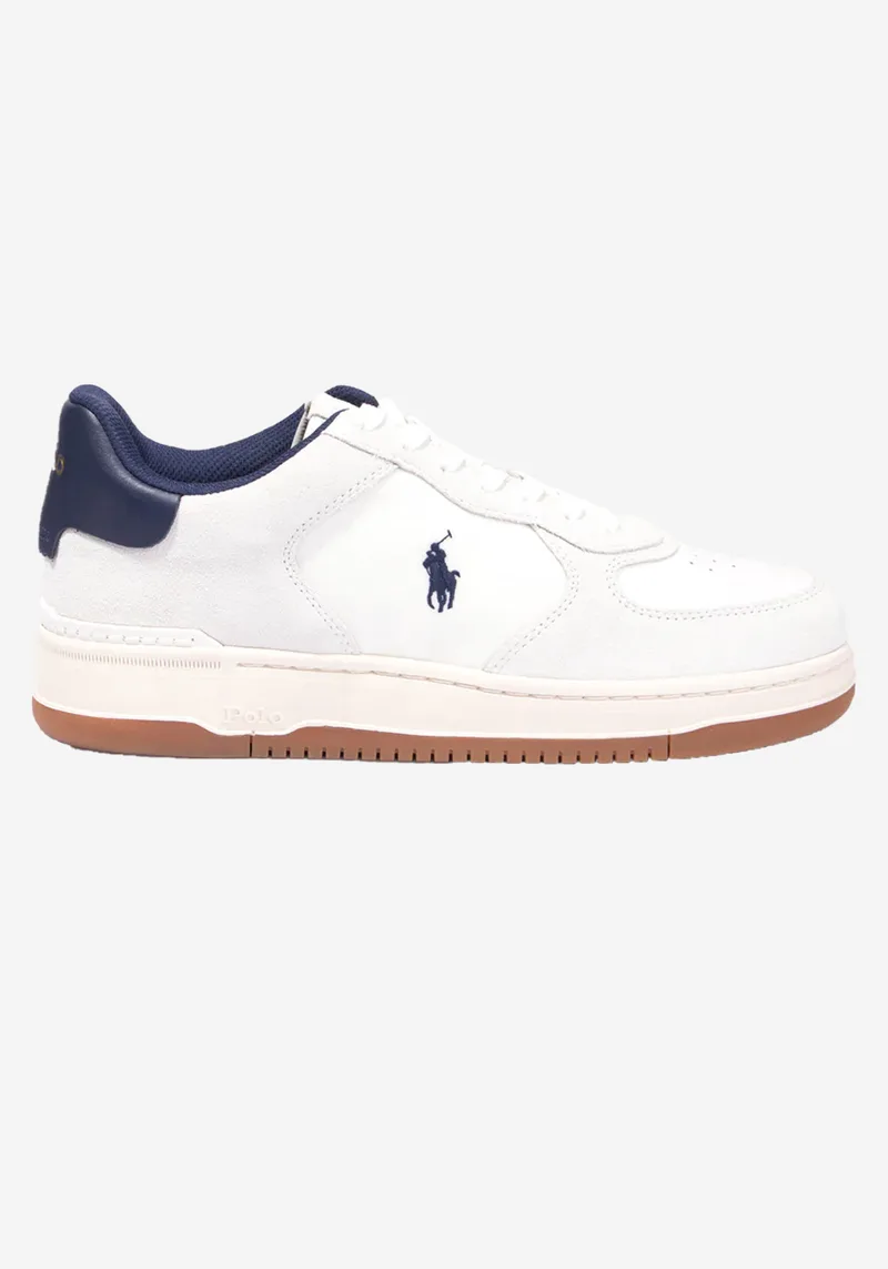 Polo Ralph Lauren Αθλητικά Sneakers της σειράς Masters Court - 809971482 001 Deckwash White/Navy