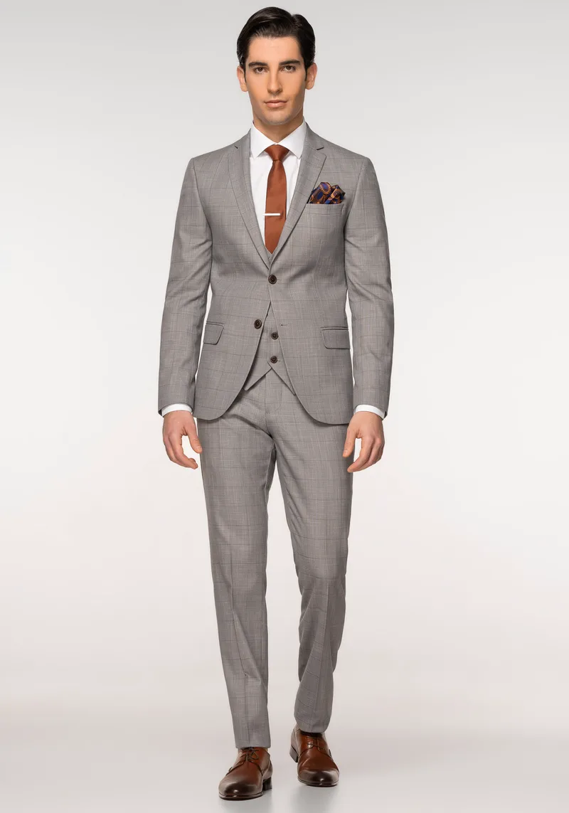 Fragosto Κοστούμι της σειράς Rocky - FRS2323 5560 001 Grey
