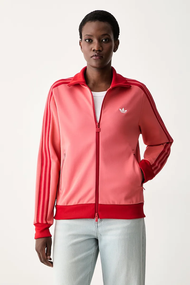 adidas Originals μπλούζα με κουμπιά γυναικεία με βαμβάκι Beckenbauer