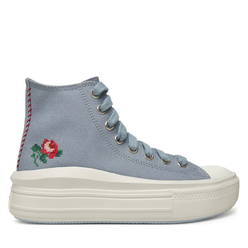Sneakers Converse Chuck Taylor All Star Move Platform Rose A12571C Γκρι