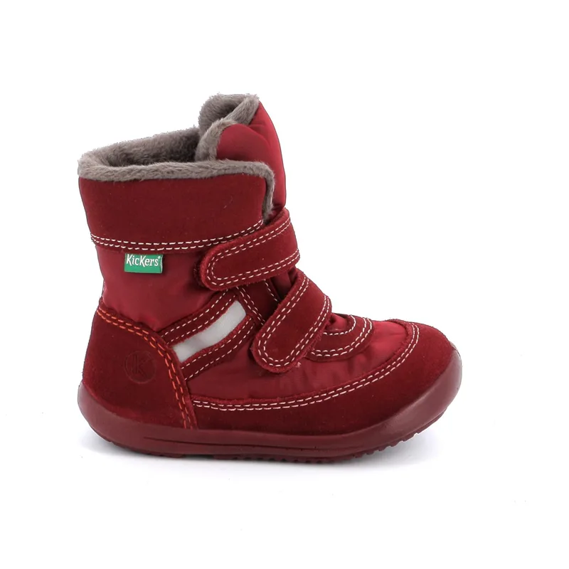 Παιδική Μπότα για Κορίτσι Kickers Kimbak Χρώματος Μπορντό 878581-10 18