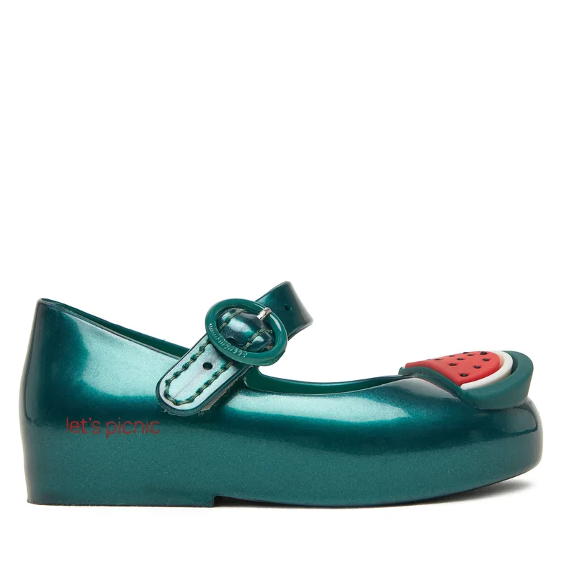 Μπαλαρίνες Melissa Mini Melissa Sweet Love Picnic Bb 36009 Πράσινο