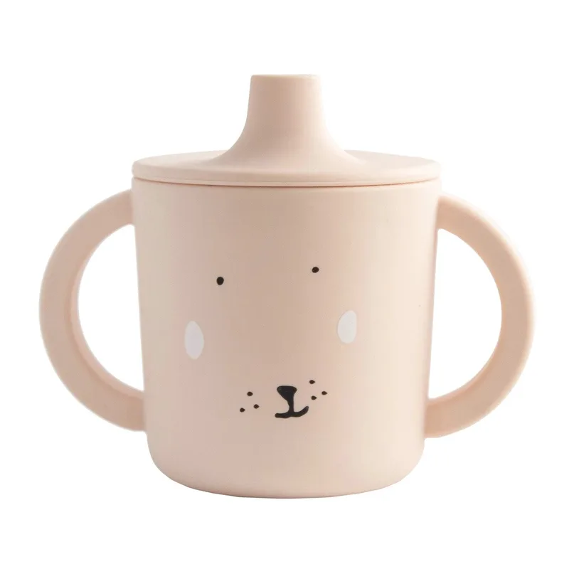 Trixie Εκπαιδευτικό Ποτήρι Σιλικόνης Sippy Cup Mrs. Rabbit 207ml