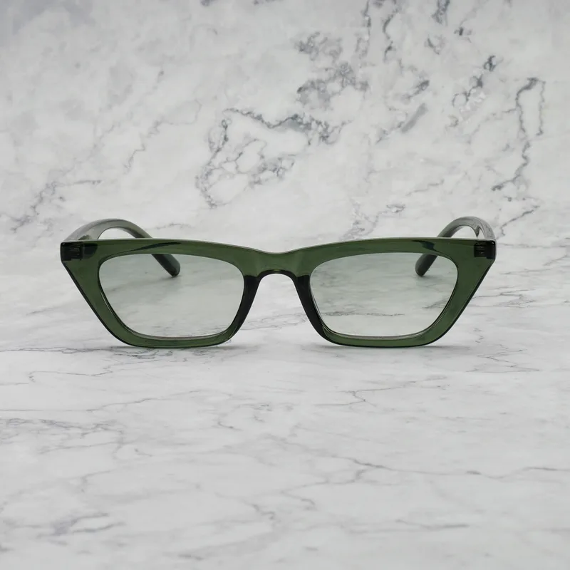 KAT 24EP8 - KAT - GREEN - GRADIENT GREEN Sunglasses | Green | Gradient Green Shades | Explicit Poets Sunglasses